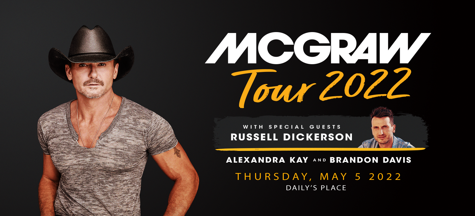 Tim McGraw Tour 2022 Daily's Place