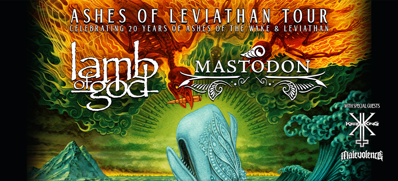 Lamb of God & Mastodon Ashes of Leviathan Tour Daily's Place