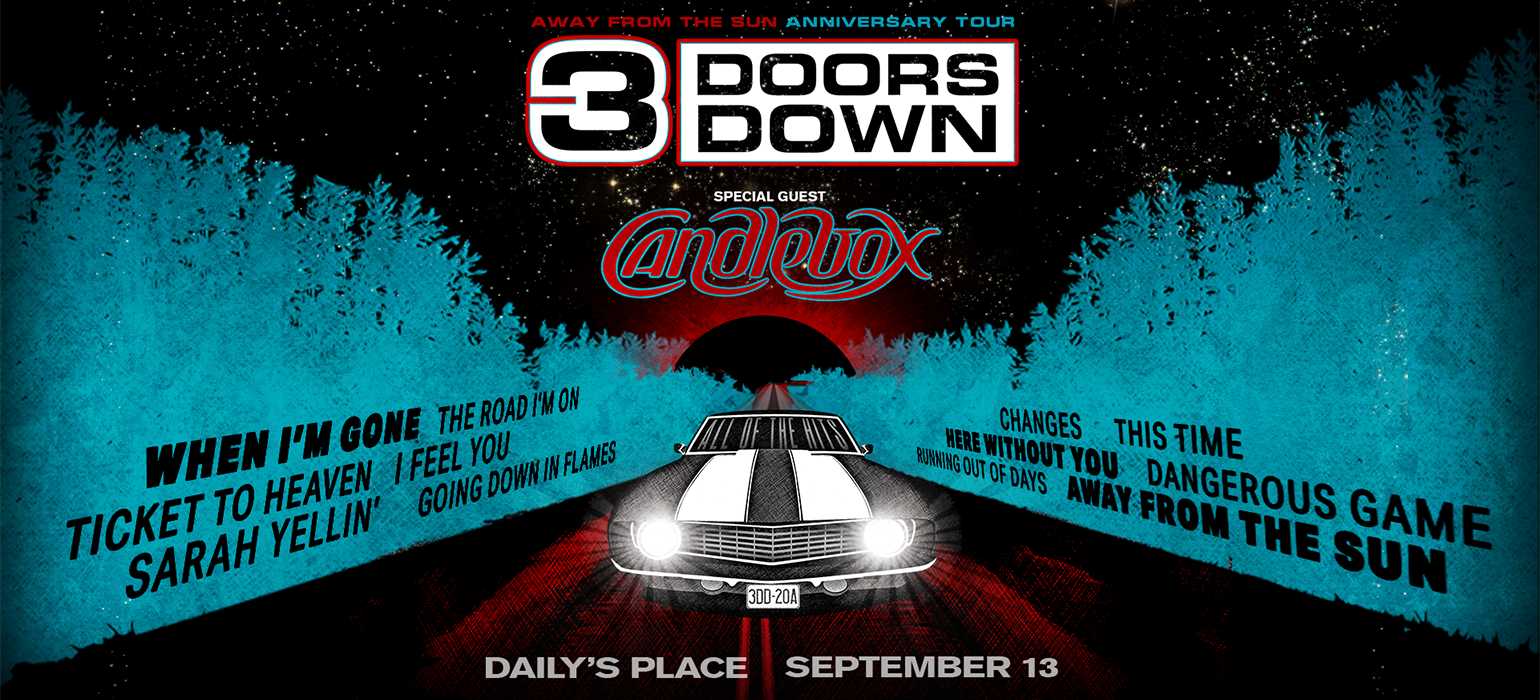 3 Doors Down Away From The Sun Anniversary Tour Daily's Place